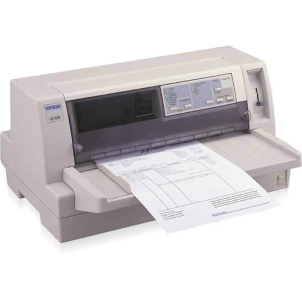 Impresora Matricial Epson LQ-680 Pro/ Blanca