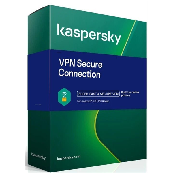 Kaspersky VPN Secure Connection 2024 Protege tu dirección IP | 3 Dispositivos | 1 año