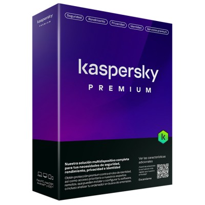 Kaspersky Premium Total Security 2024 | 10 Dispositivos | 1 año