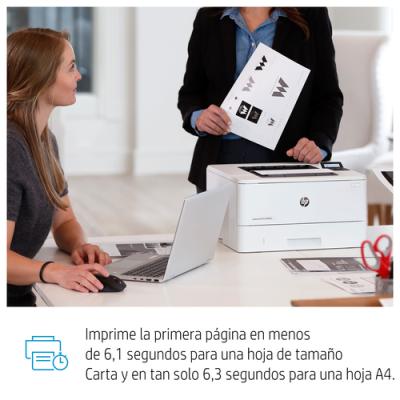 Impresora Láser Monocromo HP Laserjet Pro M404DW WiFi/ Dúplex/