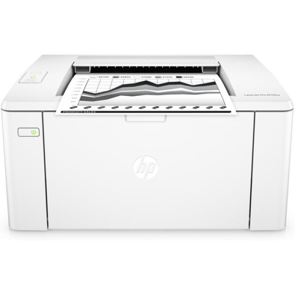 IMPRESORA HP WIFI LÁSER PRO M102W - 22PPM - 600X600 - EPRINT - USB - BANDEJA 150 HOJAS - JETINTELLIGENCE - TONER 17A