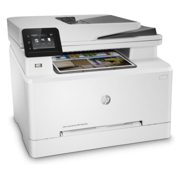 MULTIFUNCIÓN HP CON FAX LASERJET PRO M281FDN - 21/21PPM - 21CPM - SCAN 26PPM - DUPLEX - ADF - USB - RED - EPRINT - HP SMART - TO