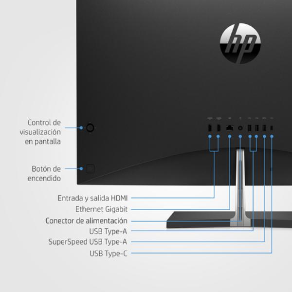 PC All in One HP Pavilion 27-CA1025NS Intel Core i5-12400T/ 16GB/ 1TB SSD/ GeForce MX450/ 27'/ Win11