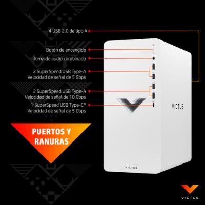 PC Gaming HP Victus 15L TG02-0015NS Ryzen 5 5600G/ 16GB/ 512GB