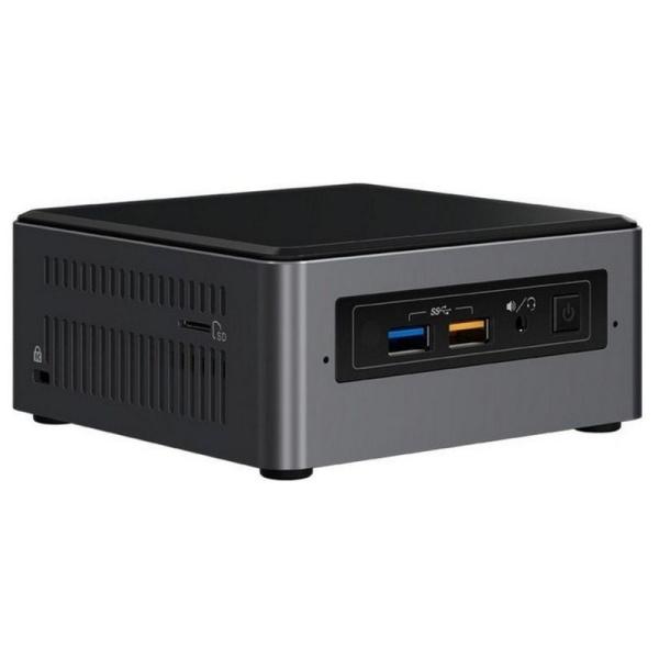 MINI PC INTEL NUC7I3BNH - INTEL I3-7100U 2.4GHZ - NO RAM - NO HDD - 4XUSB3.0 TIPO-C - HDMI - LAN - WIFI - BT4.2 - NO S.O. - PLAT