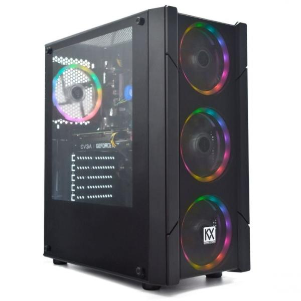 PC Gaming KVX Phobos 1 Intel Core i5-10400/ 16GB/ 256GB SSD + 1TB/ GeForce RTX 3070/ FreeDOS