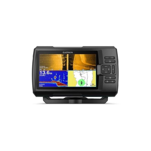 Sonda GPS Garmin Striker Plus 7CV/ GPS Integrado Mapas Quickdraw Contours/ Sonda CHIRP Clearvü con Transductor GT52HW-TM