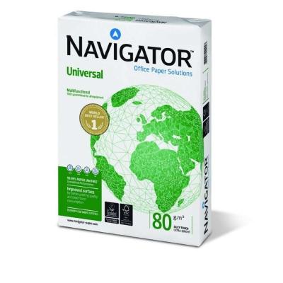 Papel Navigator Universal/ DIN A4/ 80g/ 5 x 500 Hojas