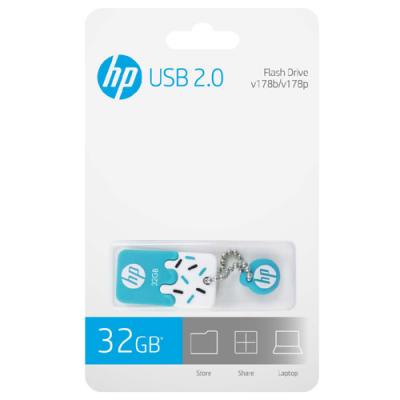 PENDRIVE HP V178B 32GB - USB 2.0 - COMPATIBLE WINDOWS / MAC -