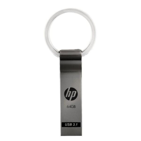 PENDRIVE HP X785W 64GB - CONECTOR USB-A - 100MB/S LECTURA - USB 3.1 - METAL ACERO INOX