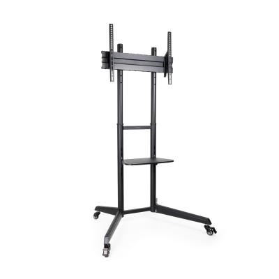 Soporte de Suelo Inclinable con Ruedas TooQ FS1170M-B para TV