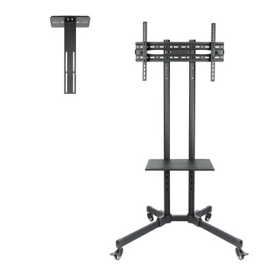 Soporte de Suelo Inclinable/ Ajustable TooQ FS1470M-B para TV