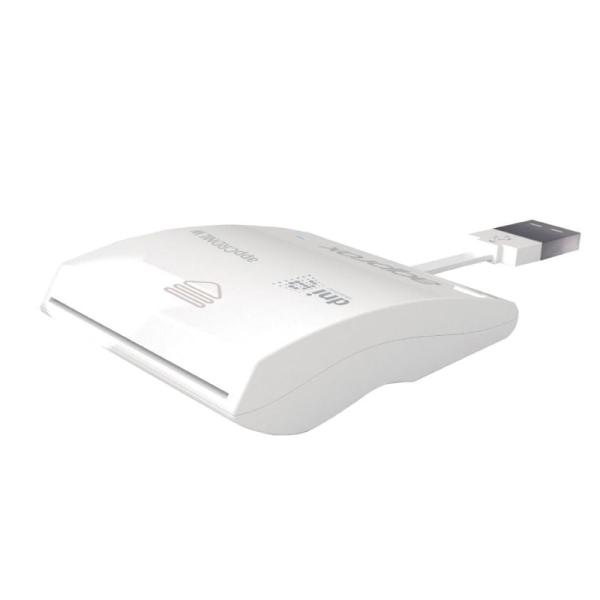 LECTOR DNI /TARJETAS INTELIGENTES APPROX - BLANCO - EXTERNO - USB 2.0