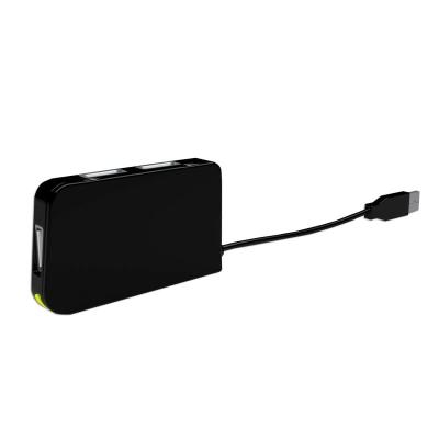 HUB APPROX APPHT4BK 4 PUERTOS USB 2.0 480 MBPS NEGRO