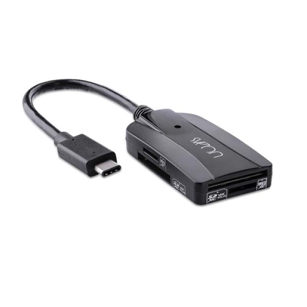 LECTOR DE TARJETAS EXTERNO SVEON SCT310 - USB TIPO-C - COMPATIBLE SEGÚN ESPECIFICACIONES