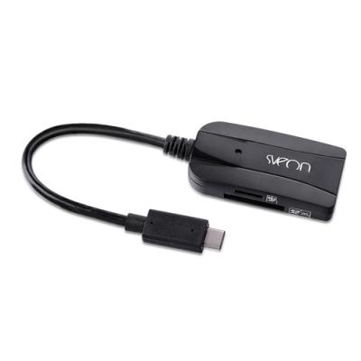 LECTOR DE TARJETAS EXTERNO SVEON SCT310 - USB TIPO-C -