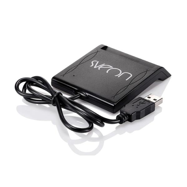 LECTOR BASE EXTERNO DNIE/SMARTCARDS SVEON SCT022M - COMPATIBLE CON DNI 3.0 - USB 2.0