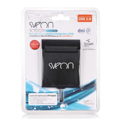 LECTOR BASE EXTERNO DNIE/SMARTCARDS SVEON SCT022M - COMPATIBLE