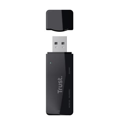 Lector de Tarjetas Externo Trust Nanga 21934/ USB 2.0