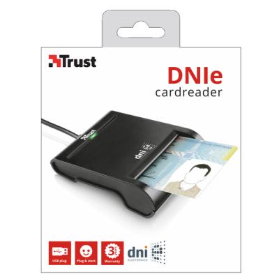 LECTOR DE TARJETAS DNI TRUST 21111 - COMPATIBLE CON DNIE Y