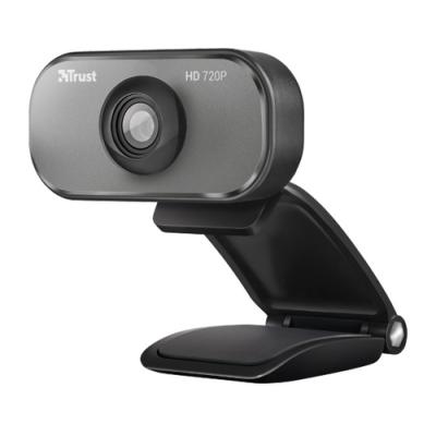 WEBCAM CON MICRÓFONO TRUST VIVEO HD 720P - 1600X1200 - PINZA