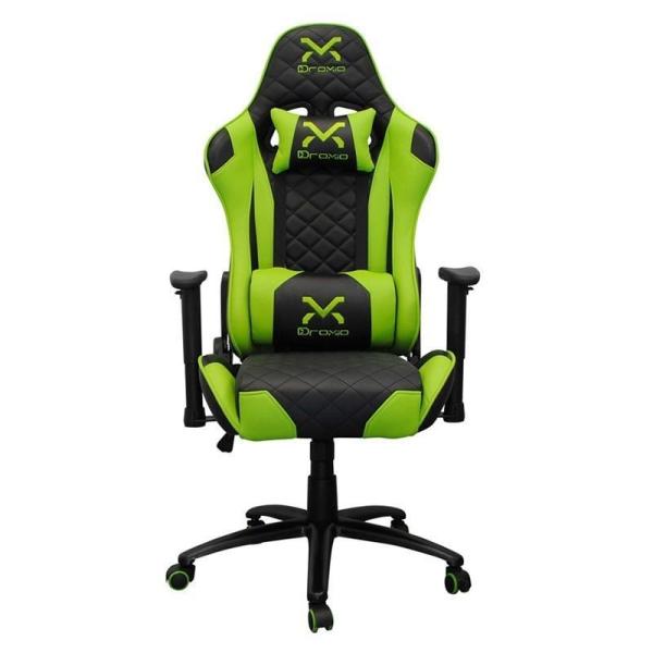 Silla Gaming Droxio Troun/ Verde y Negra