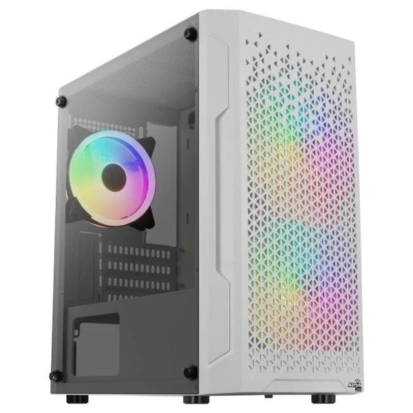 Caja Gaming Minitorre Aerocool Trinity Mini V3/ Blanca