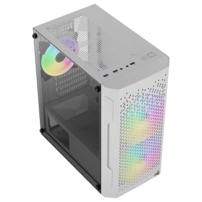 Caja Gaming Minitorre Aerocool Trinity Mini V3/ Blanca