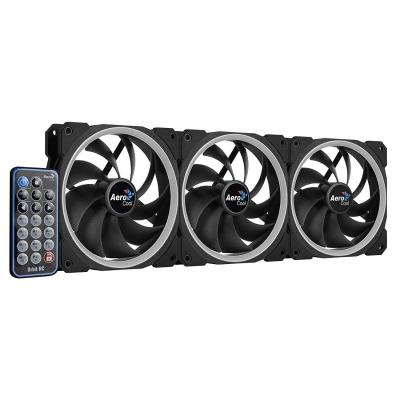 PACK 3 VENTILADORES AEROCOOL ORBIT REMOTE - 1200RPM - 14.1DBA -