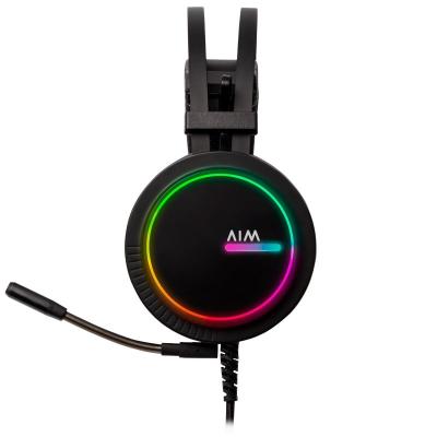 AURICULARES GAMMIG A-AIM RGB 7.1 PC/PS4 NEGRO