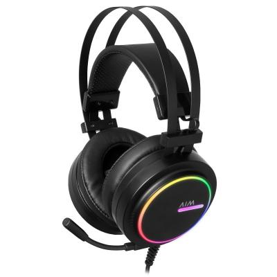 AURICULARES GAMMIG A-AIM RGB 7.1 PC/PS4 NEGRO