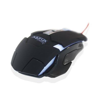 RATON GAMING APPROX APPWARII - 2400DPI - COOL DESIGN - LED 7