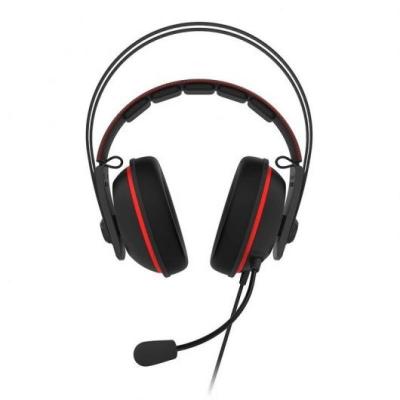 AURICULARES ASUS TUF GAMING H7 ROJOS - 7.1 VIRTUAL - DRIVERS