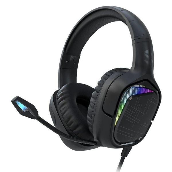 Auriculares Gaming con Micrófono Black Shark Goblin X1/ Jack 3.5/ USB 2.0/ Negros