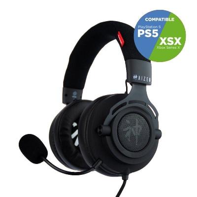 Auriculares Gaming con Micrófono FR-TEC AIZEN/ Jack 3.5/ Negros