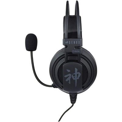 Auriculares Gaming con Micrófono FR-TEC GENBU/ Jack 3.5/ Negros