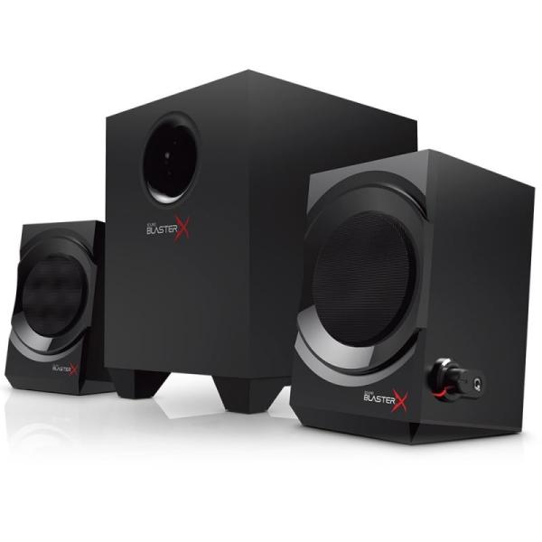 ALTAVOCES GAMING 2.1 SOUND BLASTERX KRATOS S3 - 92W - SUBWOOFER OPTIMIZACIÓN PERSONALIZADA - JACK 3.5MM