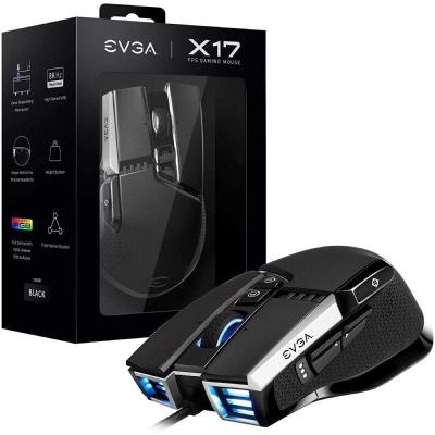 Ratón Gaming EVGA X17 KR/ Hasta 16000 DPI