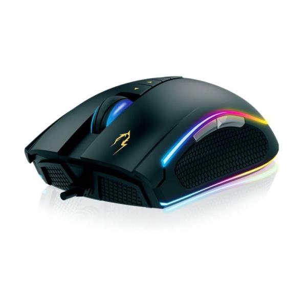 RATÓN GAMING GAMDIAS ZEUS P1 - SENSOR ÓPTICO - 1600/12000DPI - 1000HZ - ILUMINACIÓN RGB - CABLE USB 1.8M