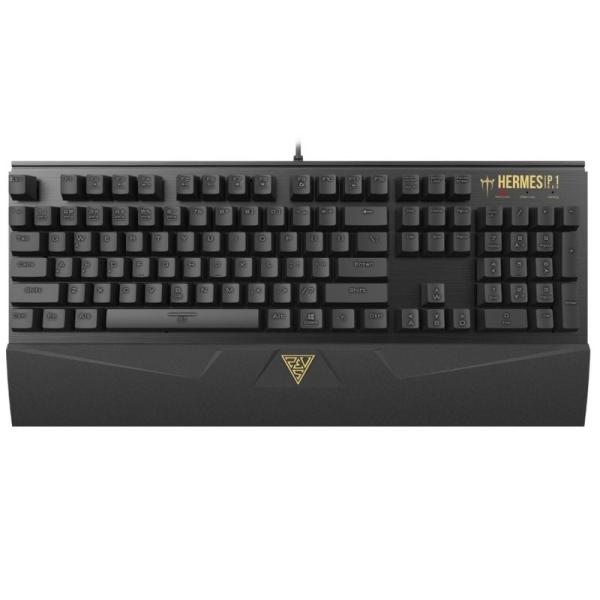 TECLADO GAMING GAMDIAS HERMES P1 - 105 TECLAS - 100HZ - SOFTWARE GAMDIAS HERA - RETROILUMINADO RGB - PERSONALIZABLE