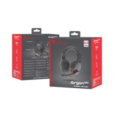 AURICULARES CON MICRÓFONO GÉNESIS ARGÓN 120 - DRIVERS 40MM - 32