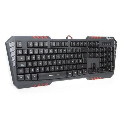 TECLADO GAMING GÉNESIS RX55 - 4 NIVELES RETROILUMINACIÓN - 104