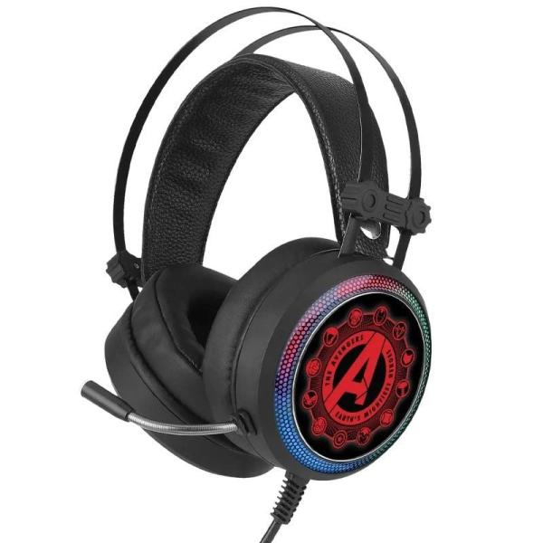 Auriculares Gaming con Micrófono Marvel Avengers 003/ USB