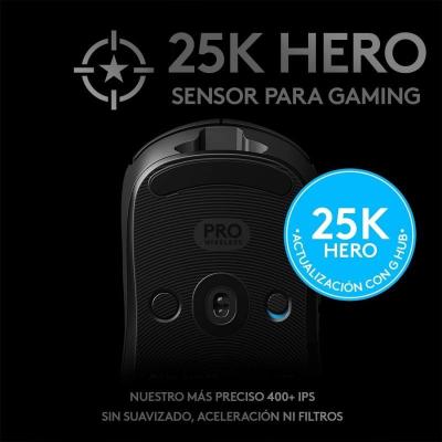 Ratón Gaming Inalámbrico Logitech G Pro/ Hasta 25600 DPI