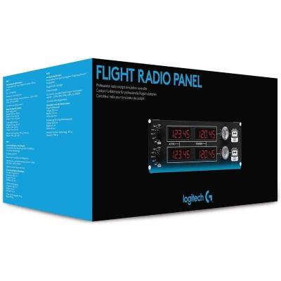 Controlador de Radio de Simulación de Vuelo Logitech Flight