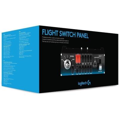 Panel de Conmutadores de Vuelo para Simulación Logitech Flight