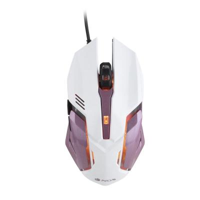 Ratón Gaming NGS GMX-100/ Hasta 2400DPI/ Rosa