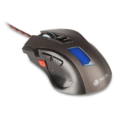 RATÓN GAMING NGS GMX-105 - 800/1200/1600/2400 DPI - LED 7