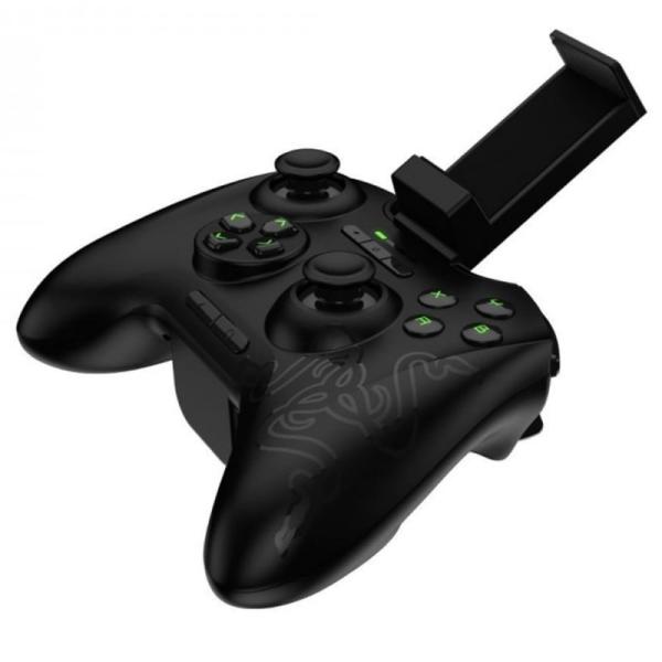 GAMEPAD BLUETOOTH PARA ANDROID RAZER SERVAL- INCLUYE 2 TAPAS DE AGARRE - 4 BOTONES DE RESPUESTA RAPIDA - CLIP DE JUEGO AJUSTABLE