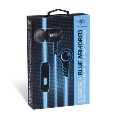 AURICULARES SPIRIT OF GAMER LEGIÓN BLUE ARMORED - DRIVERS 10MM